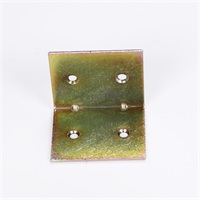 鎳色鐵角碼，家具鐵角碼60*40*40*2.0